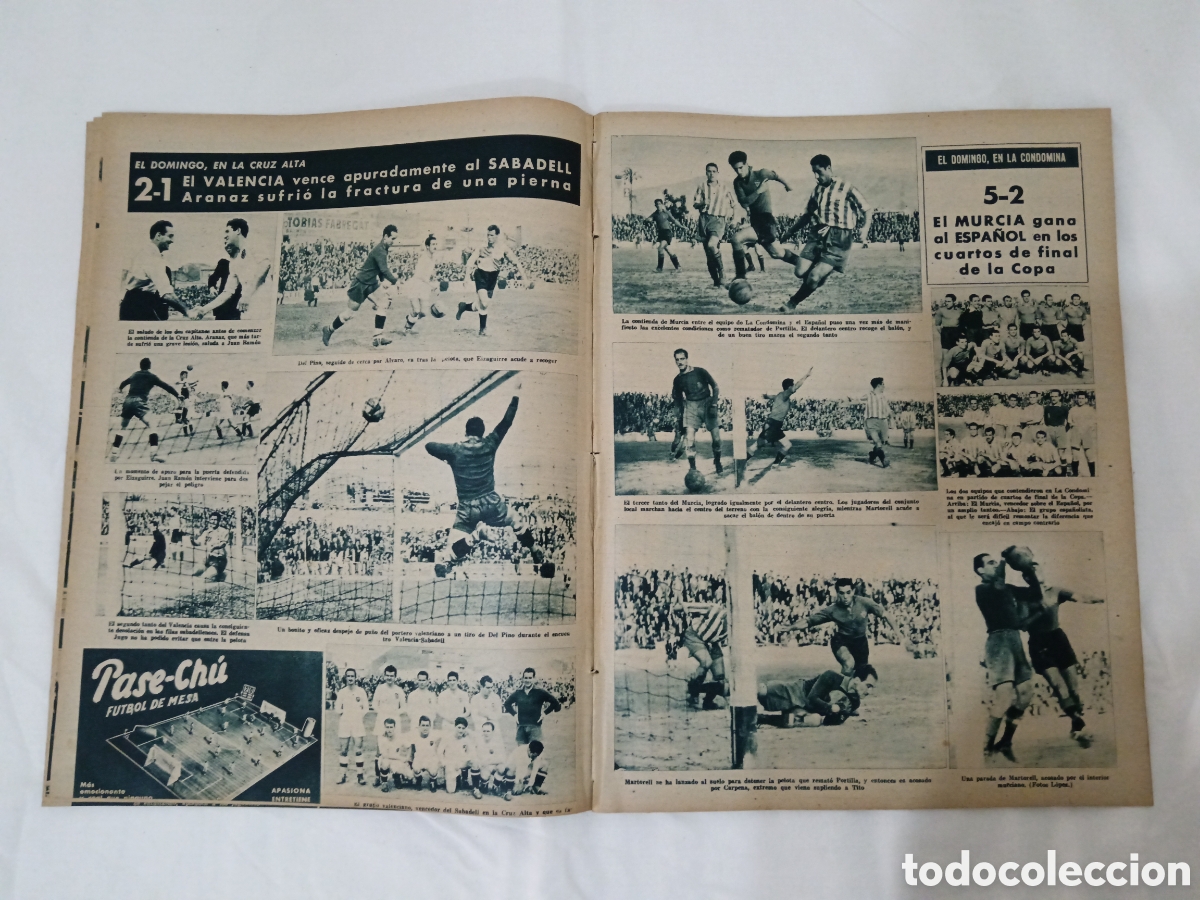 Coleccionismo deportivo: MARCA N&deg; 79 (30/05/1944) - Foto 5