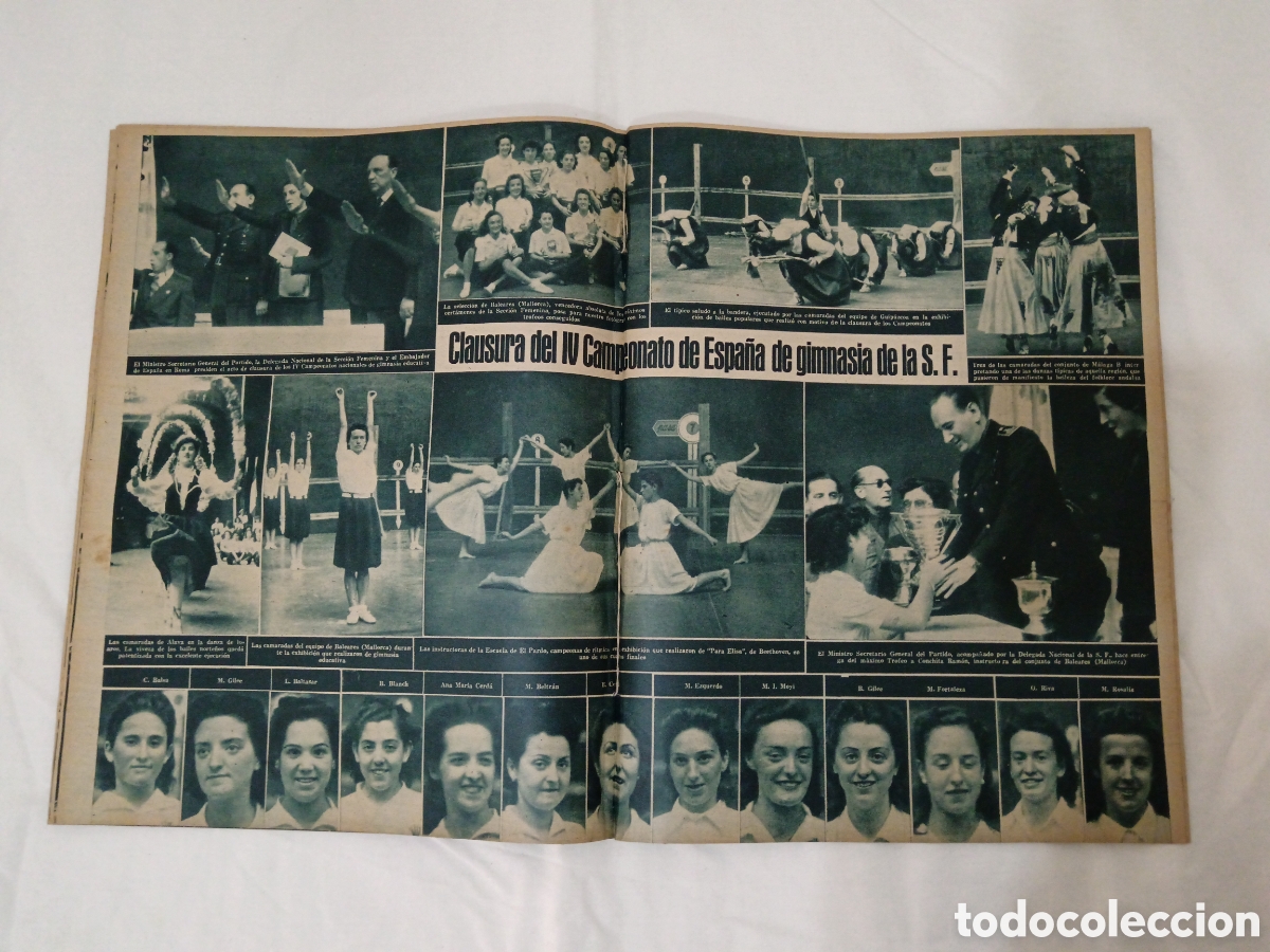 Coleccionismo deportivo: MARCA N&deg; 79 (30/05/1944) - Foto 7