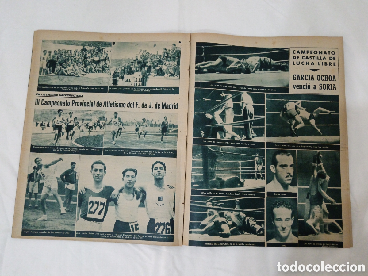 Coleccionismo deportivo: MARCA N&deg; 79 (30/05/1944) - Foto 11