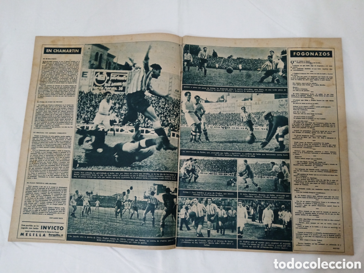 Coleccionismo deportivo: MARCA N&deg; 78 (23/05/1944) - Foto 3