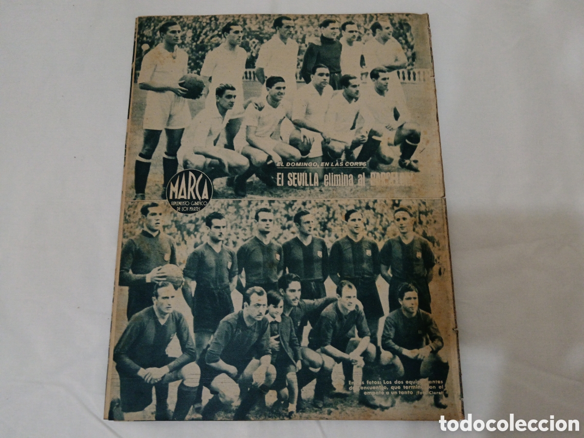 Coleccionismo deportivo: MARCA N&deg; 78 (23/05/1944) - Foto 13