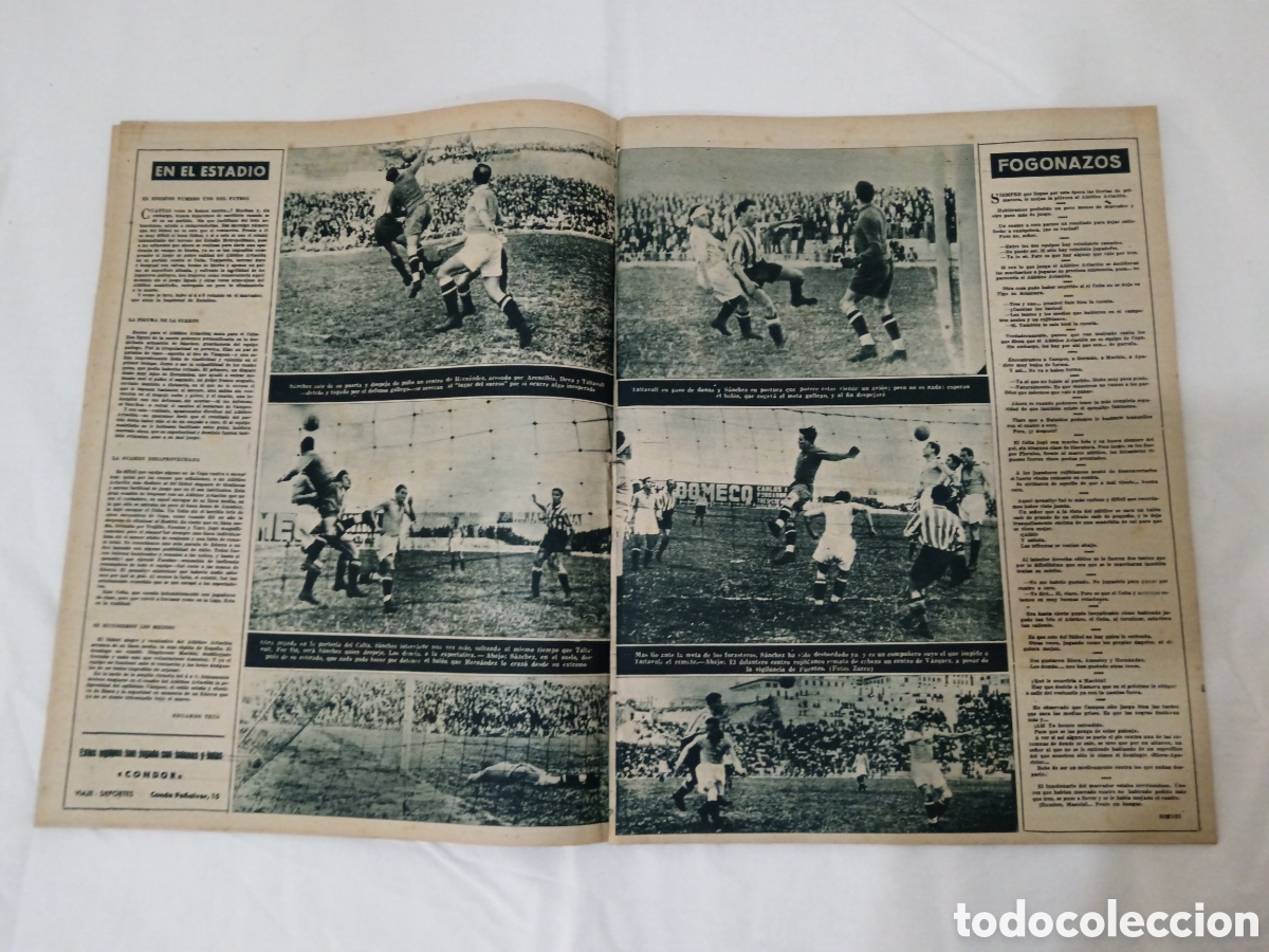 Coleccionismo deportivo: MARCA N&deg; 77 (16/05/1944) - Foto 3