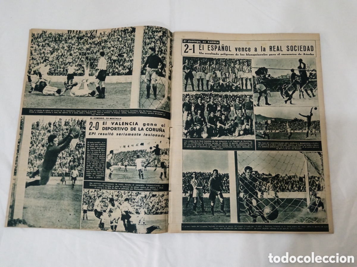 Coleccionismo deportivo: MARCA N&deg; 77 (16/05/1944) - Foto 4