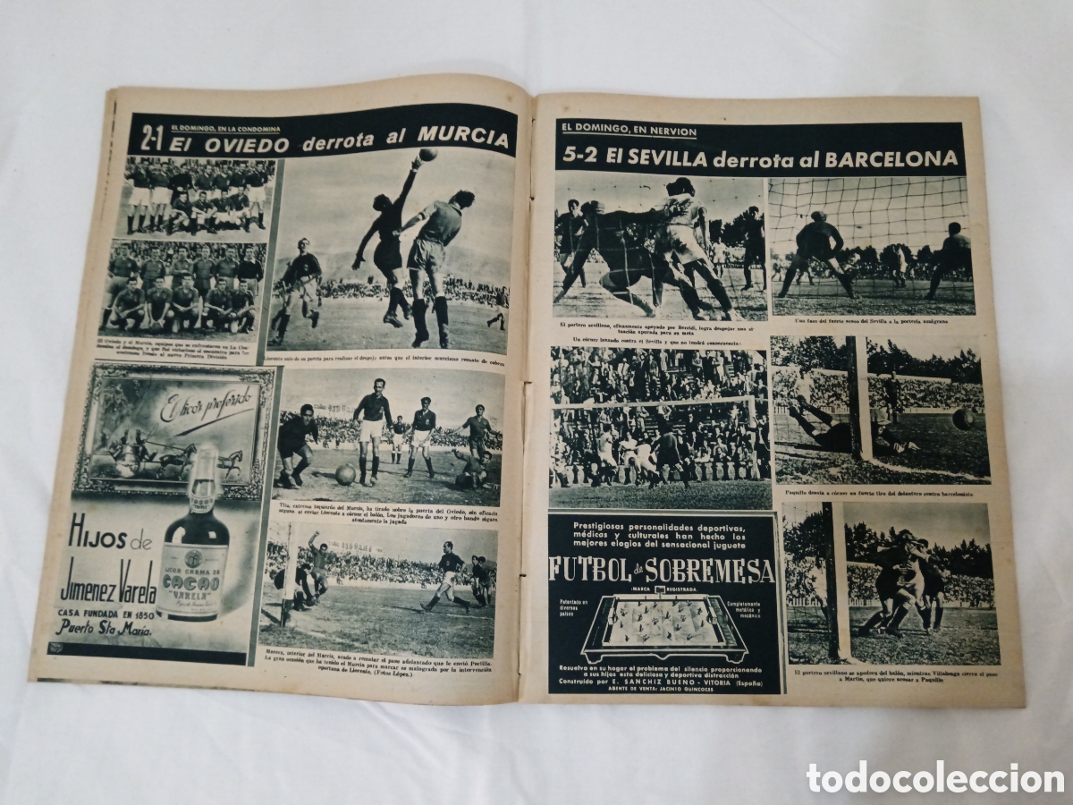 Coleccionismo deportivo: MARCA N&deg; 77 (16/05/1944) - Foto 5