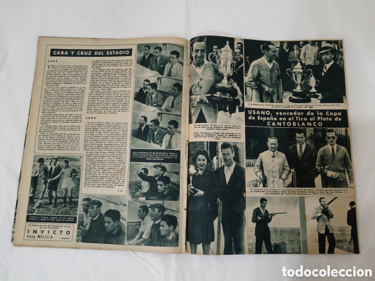 Coleccionismo deportivo: MARCA N&deg; 77 (16/05/1944) - Foto 10