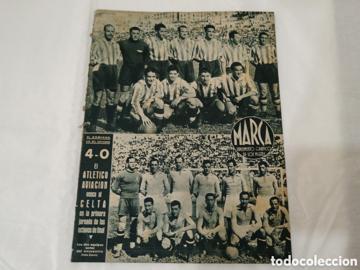 Coleccionismo deportivo: MARCA N&deg; 77 (16/05/1944) - Foto 1