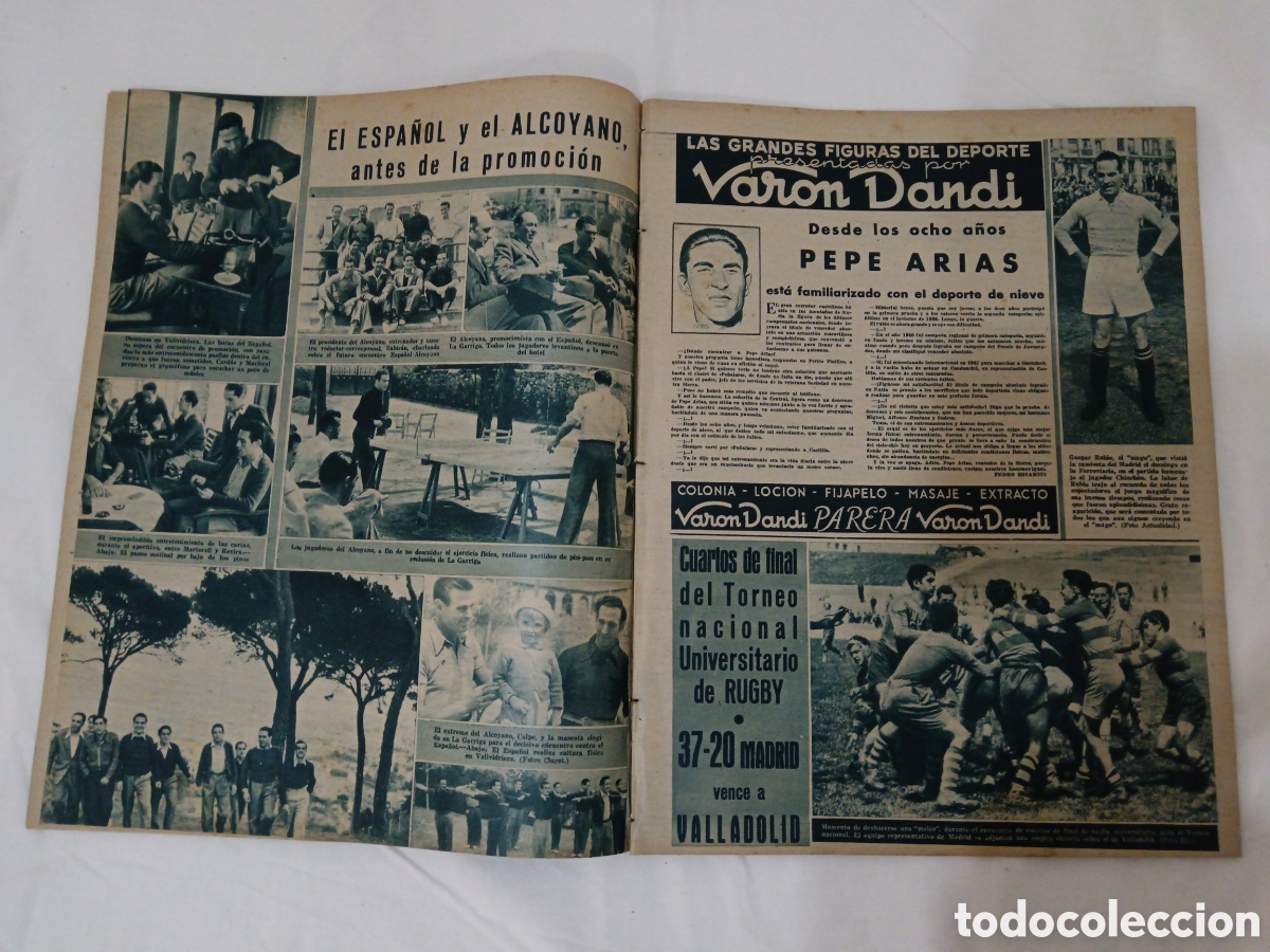 Coleccionismo deportivo: MARCA N&deg; 73 (18/04/1944) - Foto 4