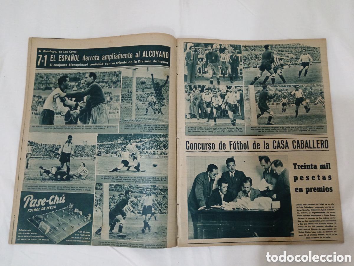 Coleccionismo deportivo: MARCA N&deg; 73 (18/04/1944) - Foto 5