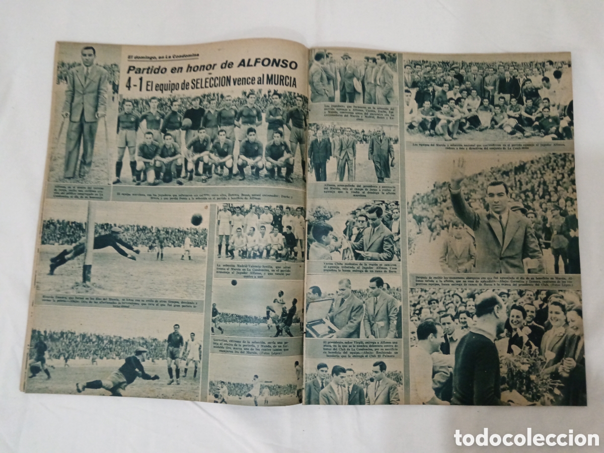 Coleccionismo deportivo: MARCA N&deg; 73 (18/04/1944) - Foto 6