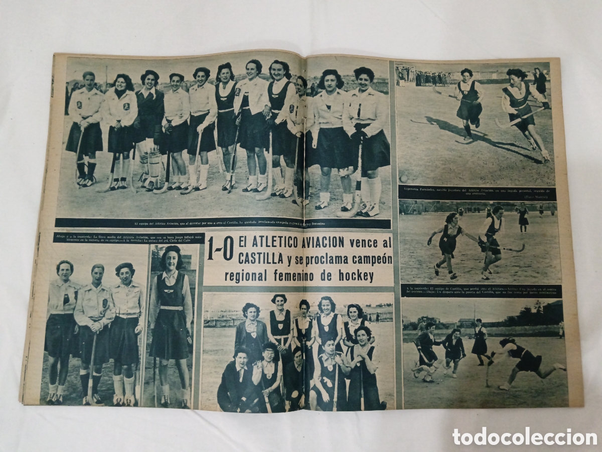 Coleccionismo deportivo: MARCA N&deg; 73 (18/04/1944) - Foto 7