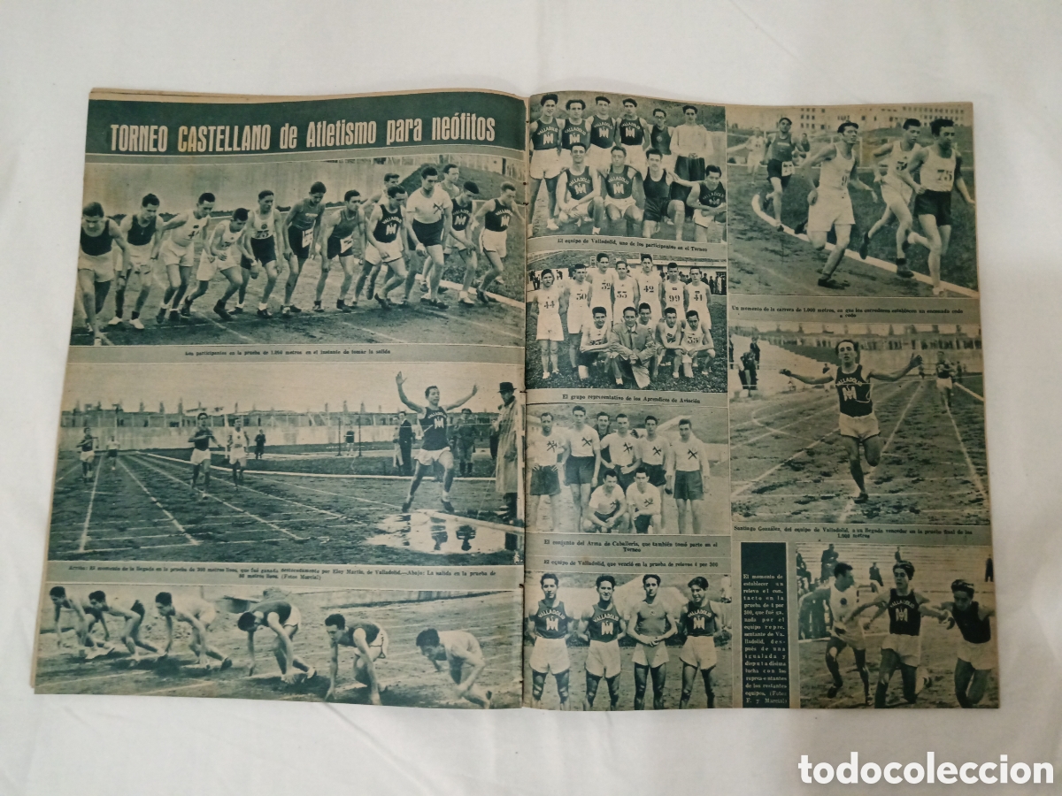 Coleccionismo deportivo: MARCA N&deg; 73 (18/04/1944) - Foto 8
