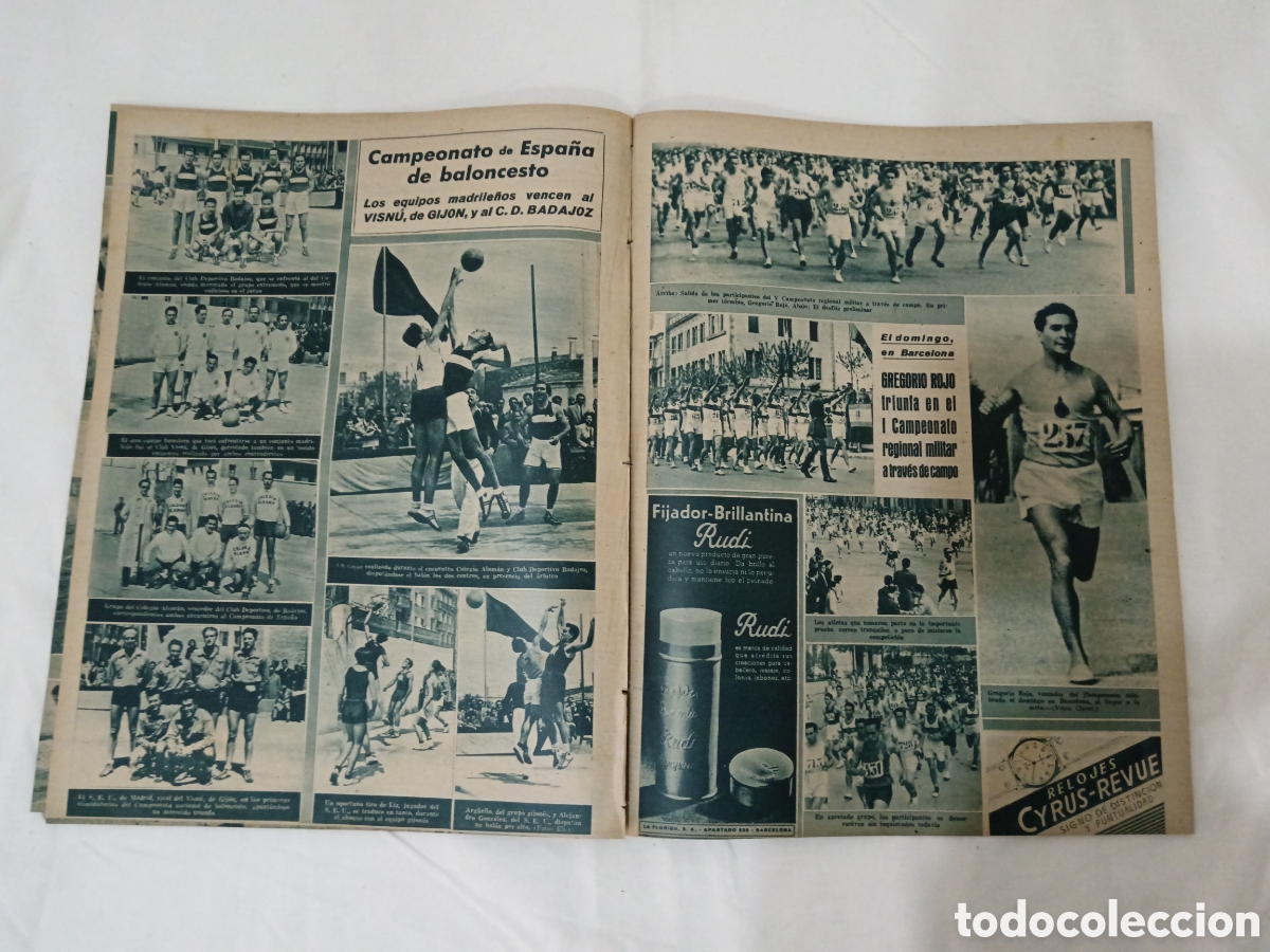 Coleccionismo deportivo: MARCA N&deg; 73 (18/04/1944) - Foto 9
