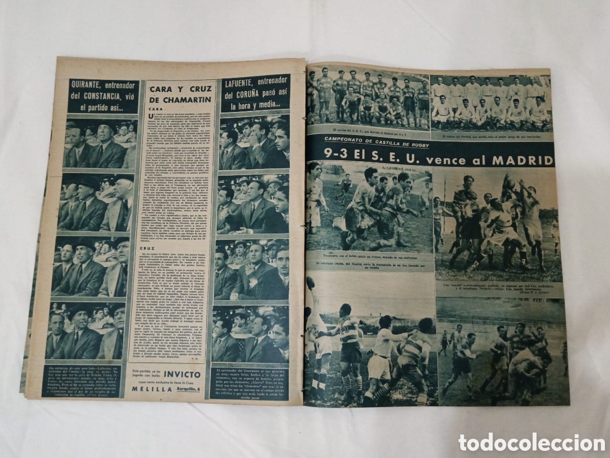 Coleccionismo deportivo: MARCA N&deg; 73 (18/04/1944) - Foto 10