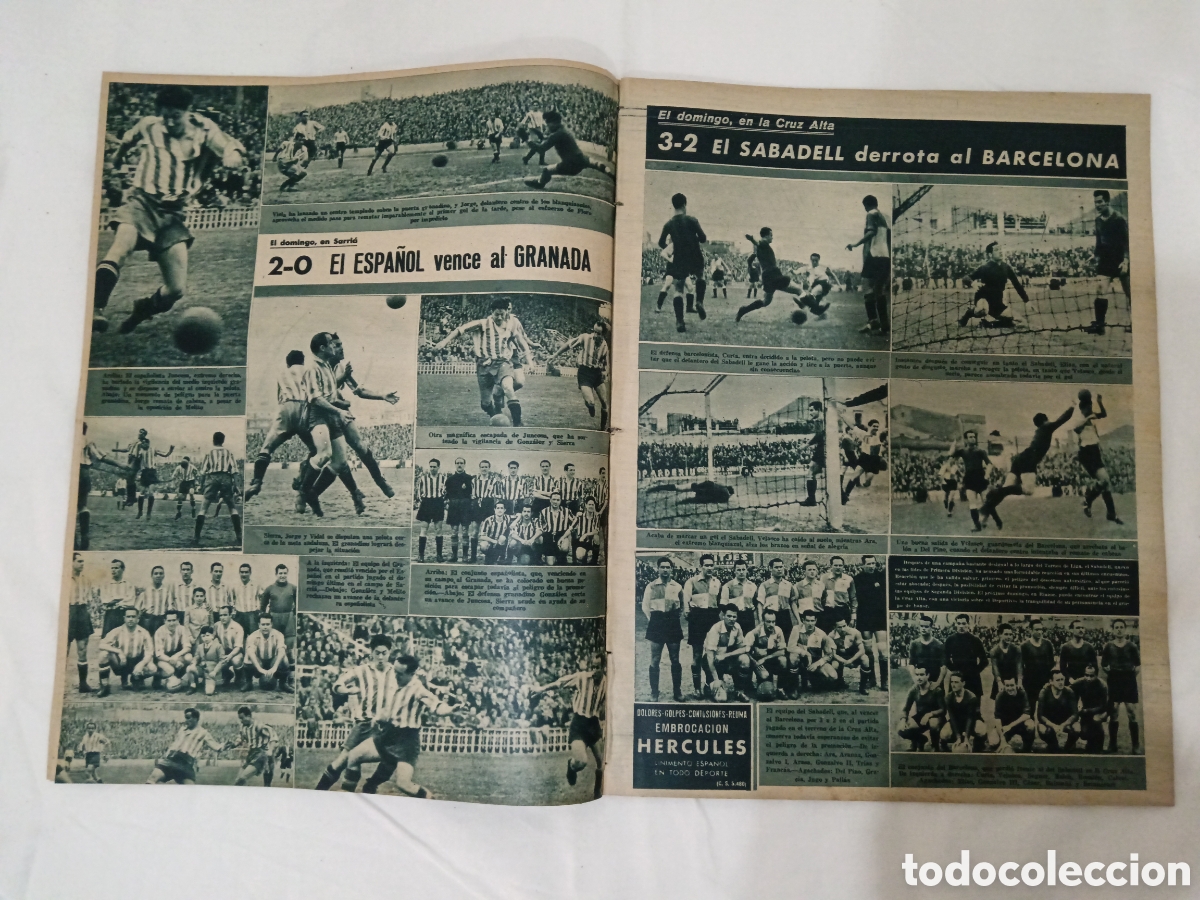 Coleccionismo deportivo: MARCA N&deg; 71 (04/04/1944) - Foto 4