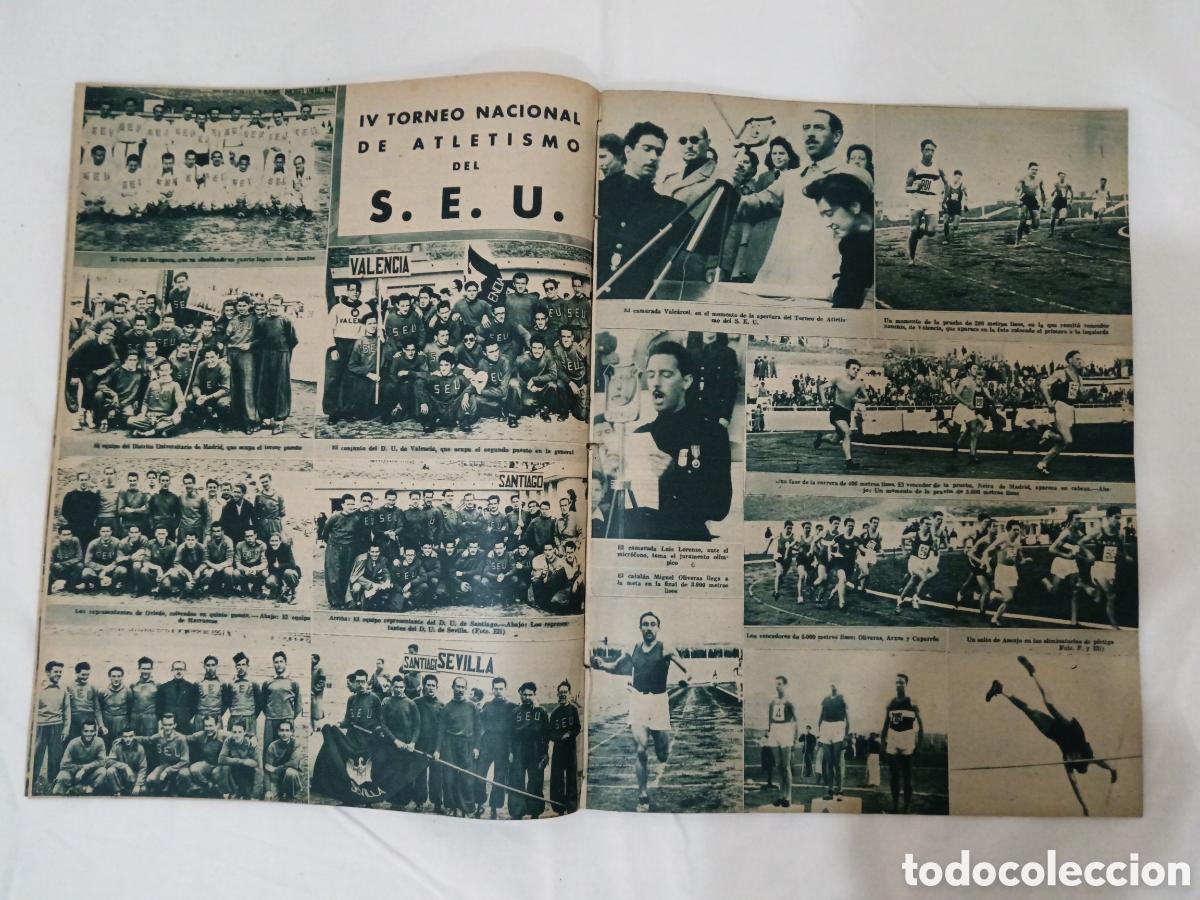 Coleccionismo deportivo: MARCA N&deg; 71 (04/04/1944) - Foto 6