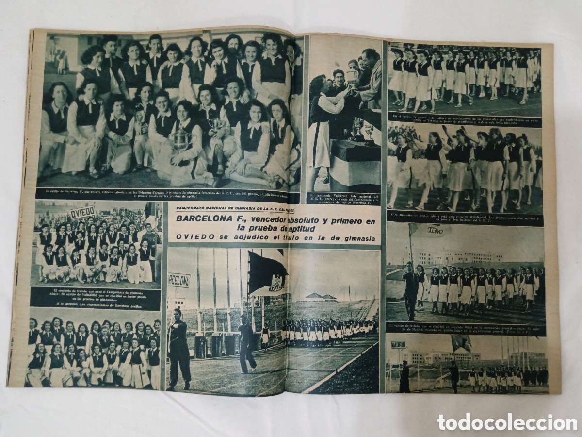 Coleccionismo deportivo: MARCA N&deg; 71 (04/04/1944) - Foto 7