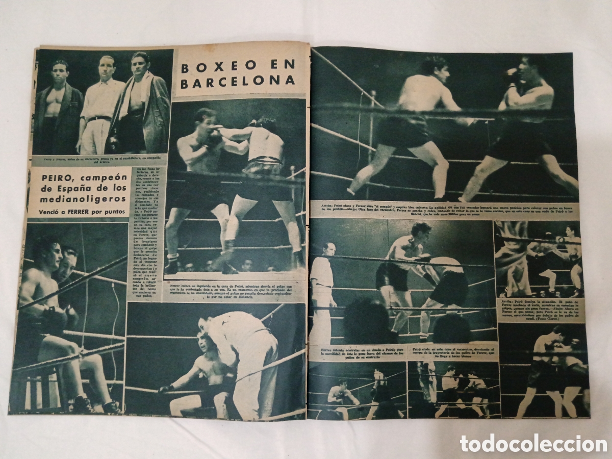 Coleccionismo deportivo: MARCA N&deg; 71 (04/04/1944) - Foto 8