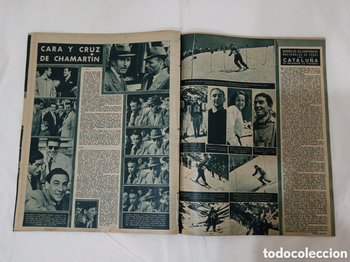 Coleccionismo deportivo: MARCA N&deg; 71 (04/04/1944) - Foto 10