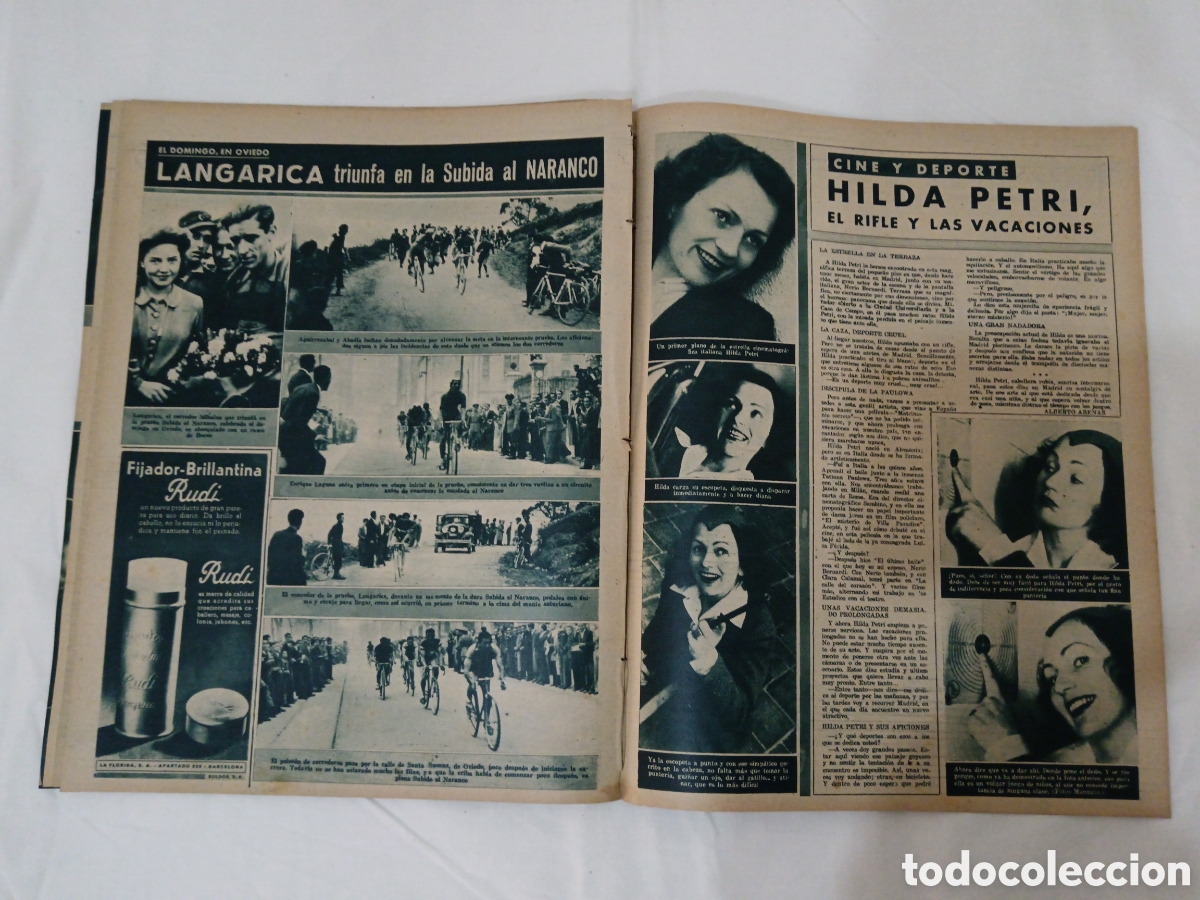 Coleccionismo deportivo: MARCA N&deg; 71 (04/04/1944) - Foto 11