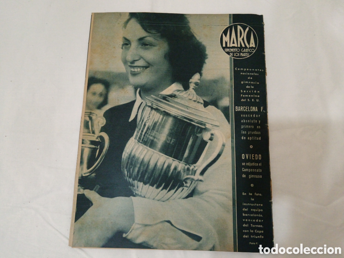 Coleccionismo deportivo: MARCA N&deg; 71 (04/04/1944) - Foto 13