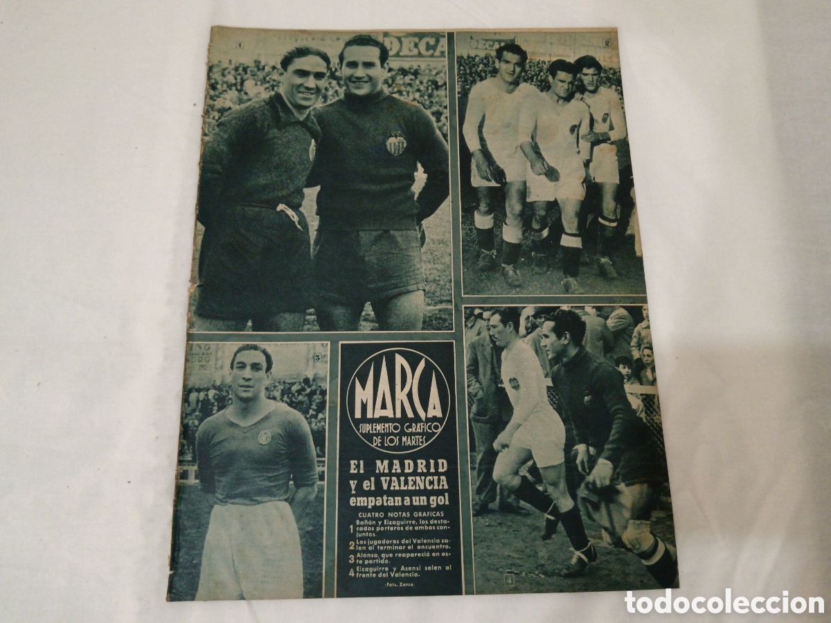 Coleccionismo deportivo: MARCA N&deg; 71 (04/04/1944) - Foto 1