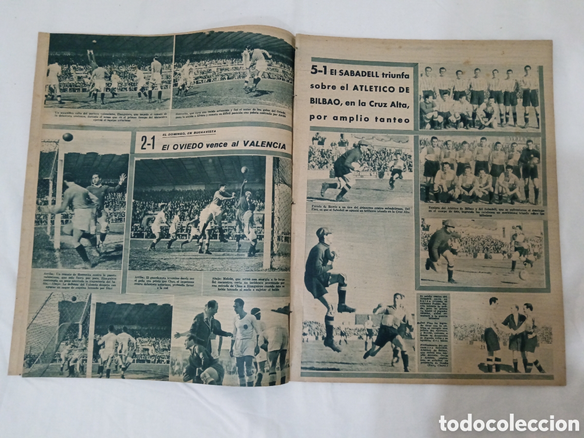 Coleccionismo deportivo: MARCA N&deg; 69 (21/03/1944) - Foto 4