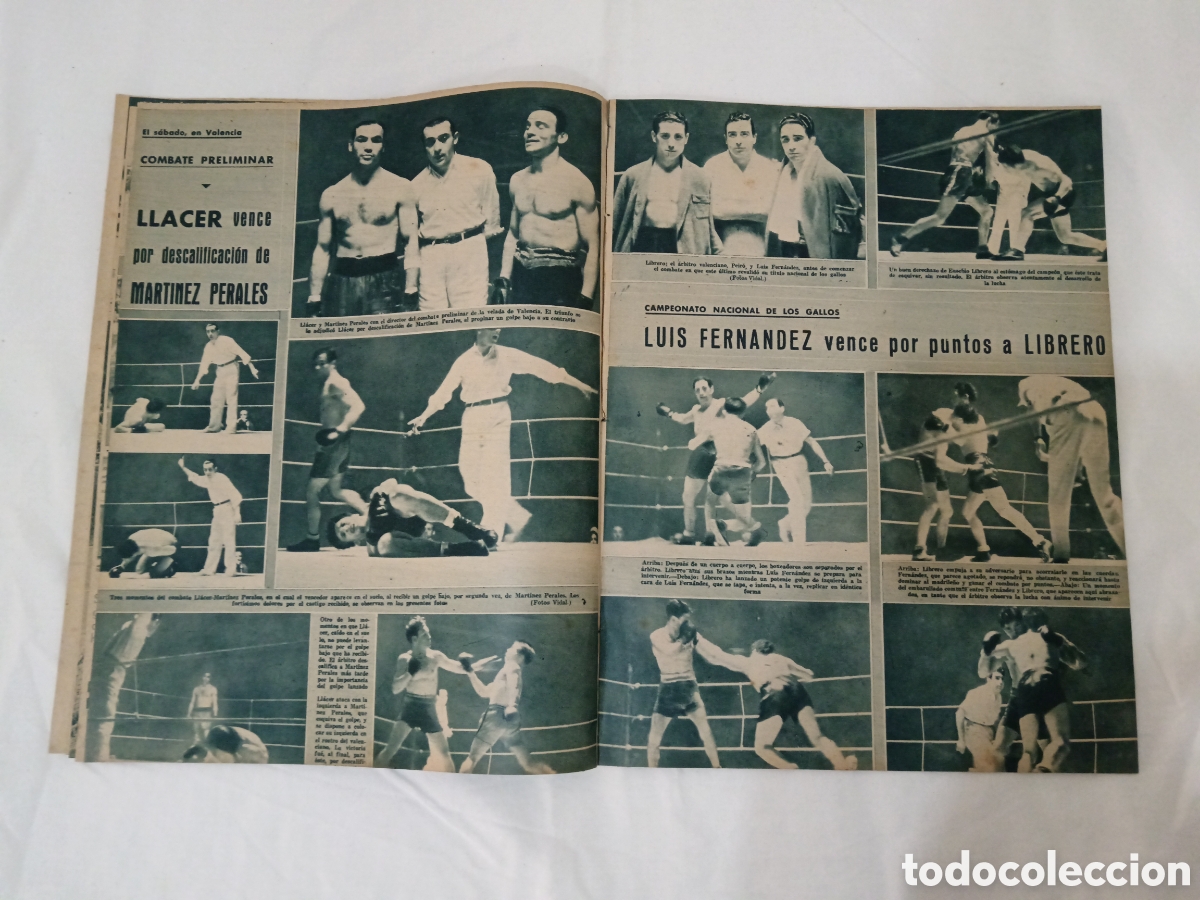 Coleccionismo deportivo: MARCA N&deg; 69 (21/03/1944) - Foto 6