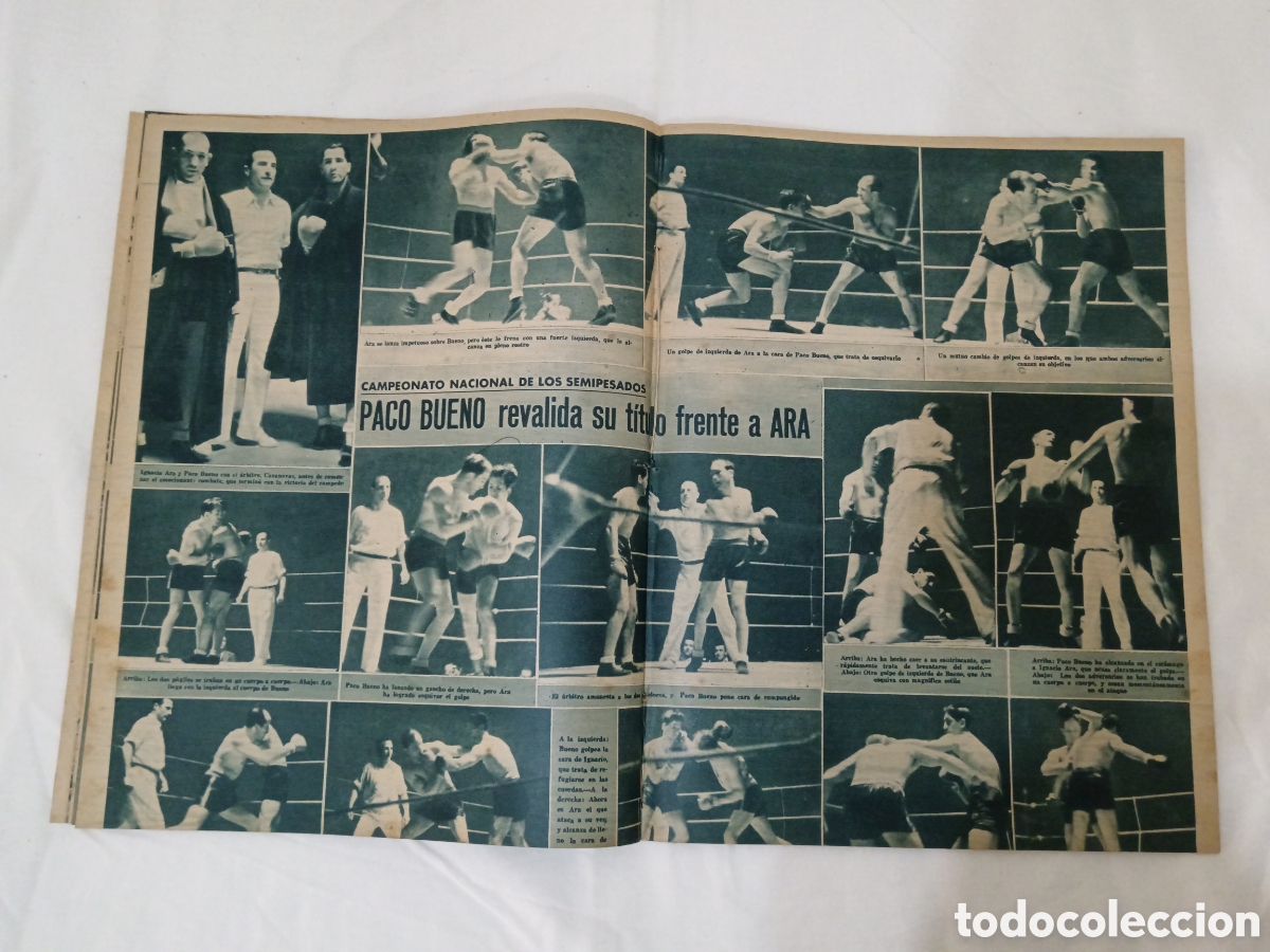 Coleccionismo deportivo: MARCA N&deg; 69 (21/03/1944) - Foto 7