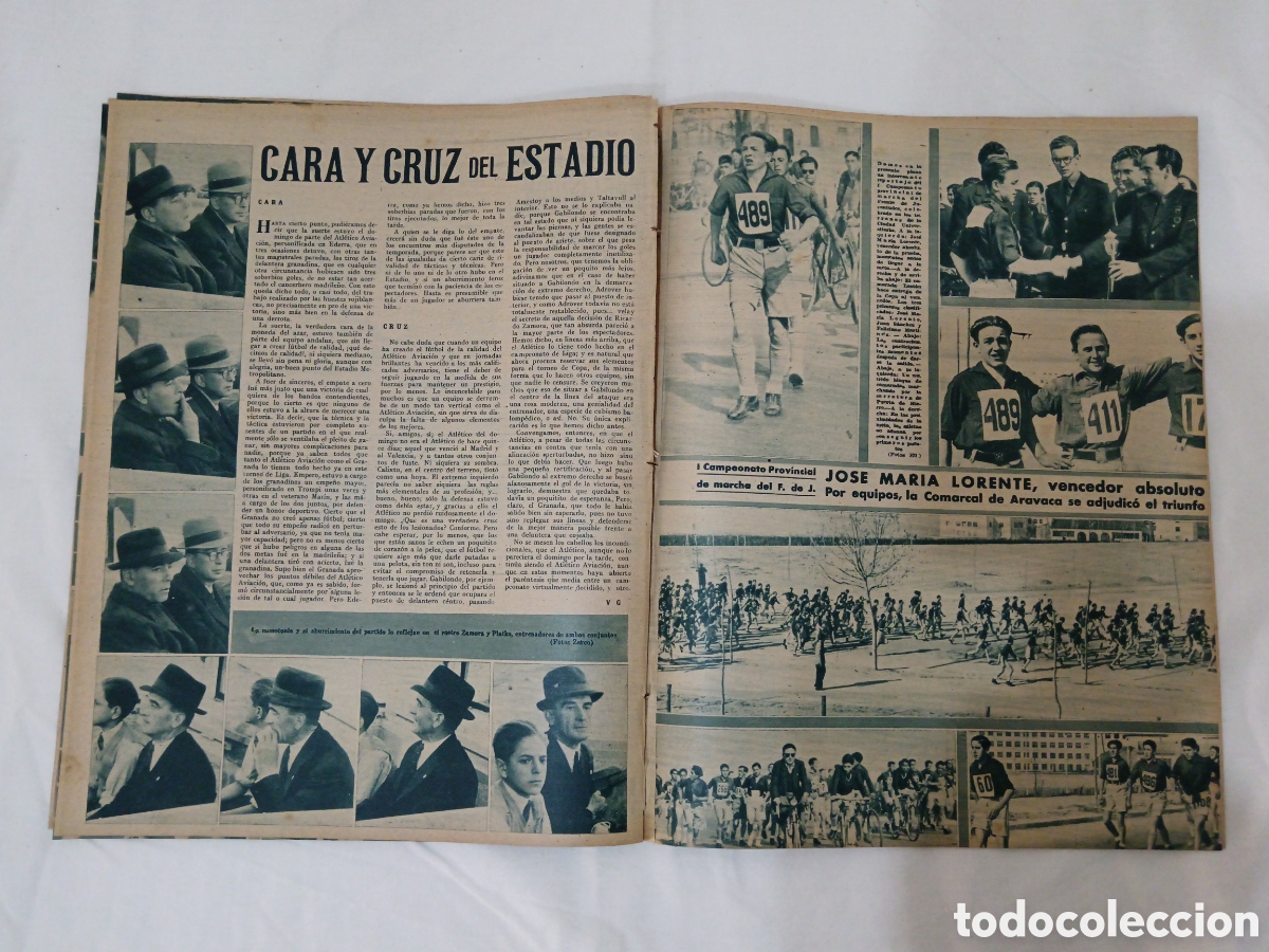 Coleccionismo deportivo: MARCA N&deg; 69 (21/03/1944) - Foto 10
