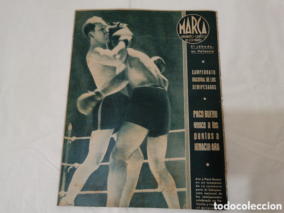 Coleccionismo deportivo: MARCA N&deg; 69 (21/03/1944) - Foto 13