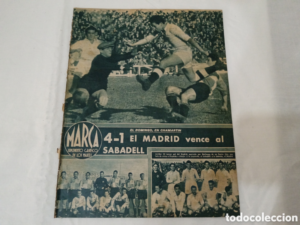 Sammelleidenschaft Sport: MARCA N&deg; 68 (14/03/1944)