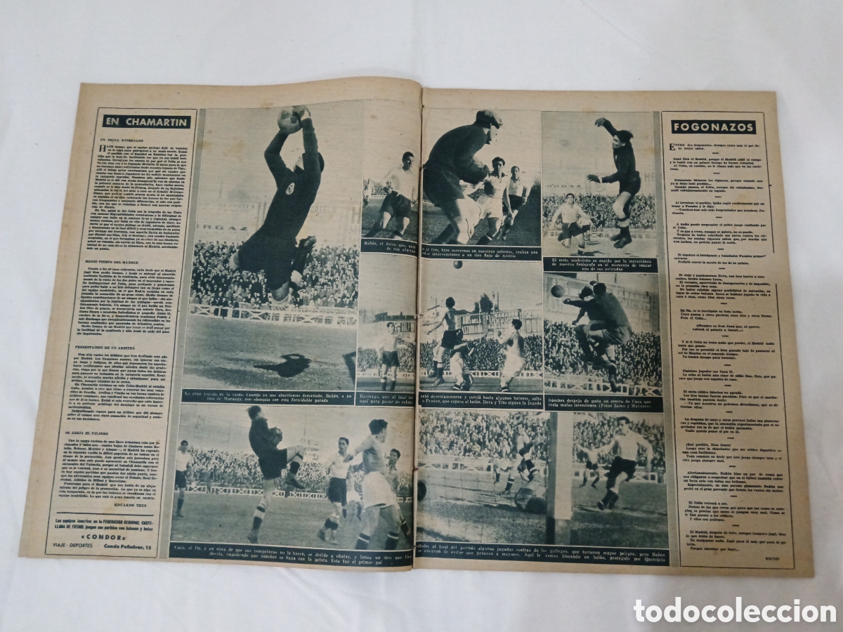 Coleccionismo deportivo: MARCA N&deg; 65 (22/02/1944) - Foto 3