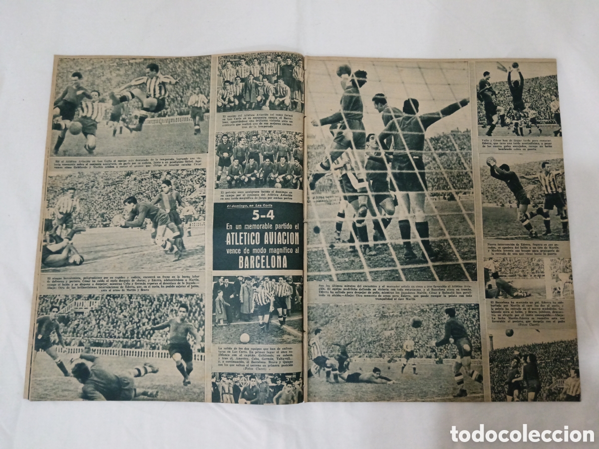 Coleccionismo deportivo: MARCA N&deg; 65 (22/02/1944) - Foto 6