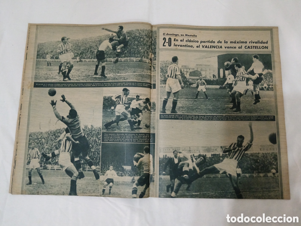 Coleccionismo deportivo: MARCA N&deg; 65 (22/02/1944) - Foto 7