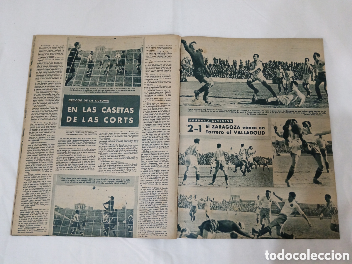 Coleccionismo deportivo: MARCA N&deg; 65 (22/02/1944) - Foto 8