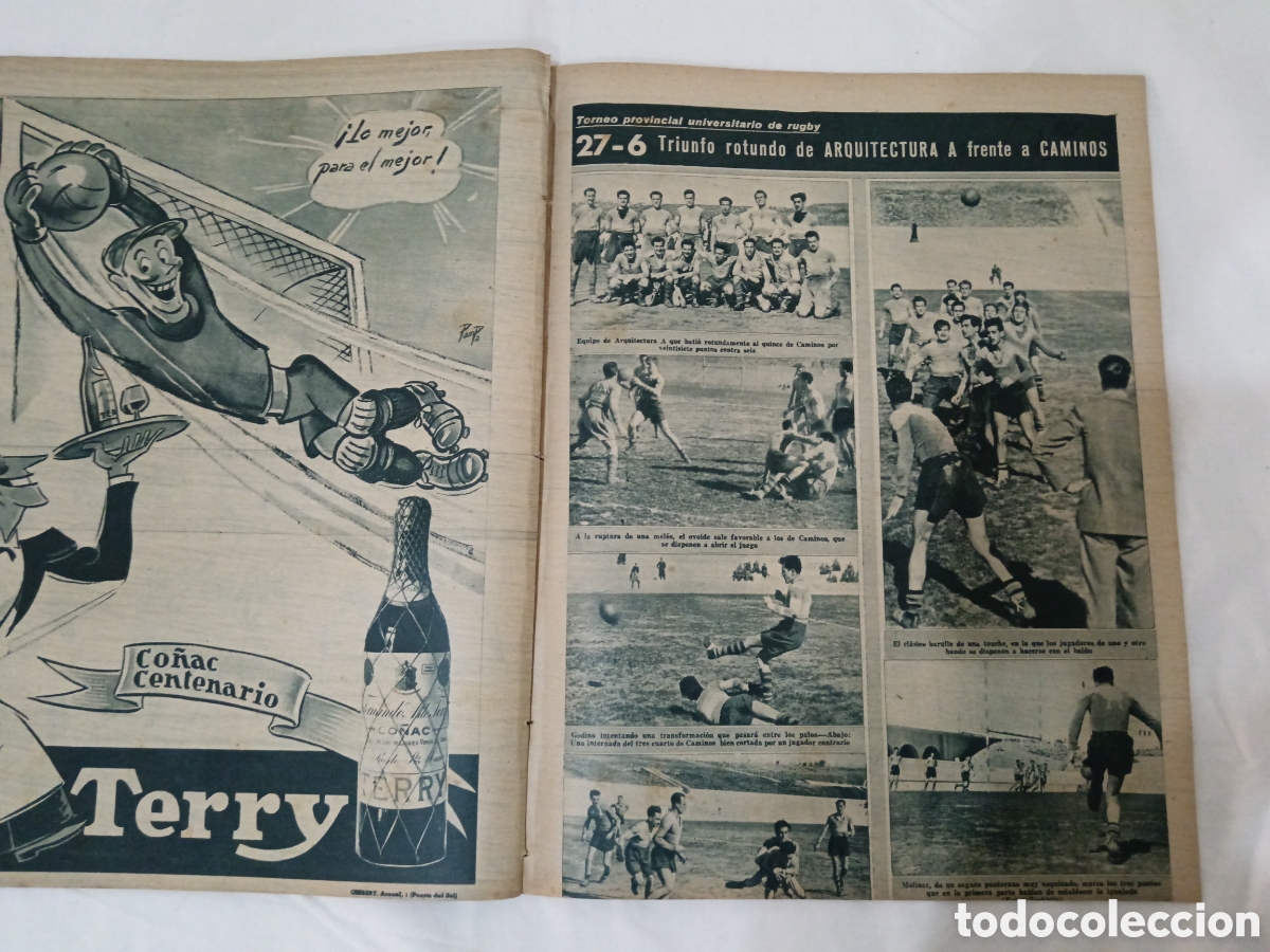 Coleccionismo deportivo: MARCA N&deg; 65 (22/02/1944) - Foto 9