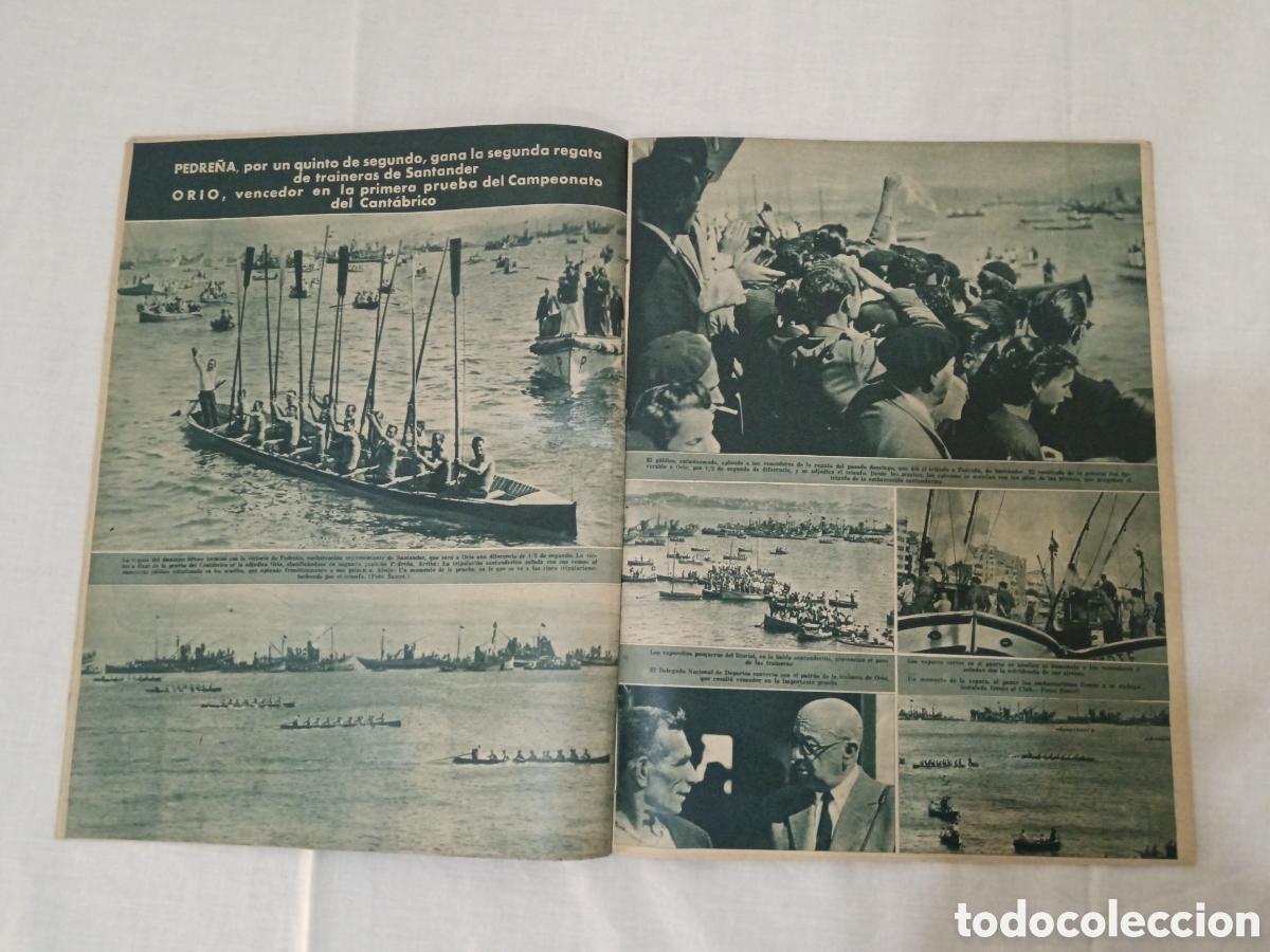 Coleccionismo deportivo: MARCA N&deg; 40 (31/08/1943) - Foto 6