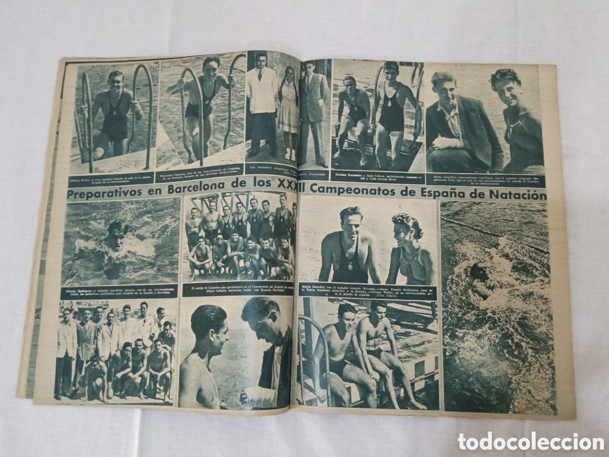 Coleccionismo deportivo: MARCA N&deg; 40 (31/08/1943) - Foto 7