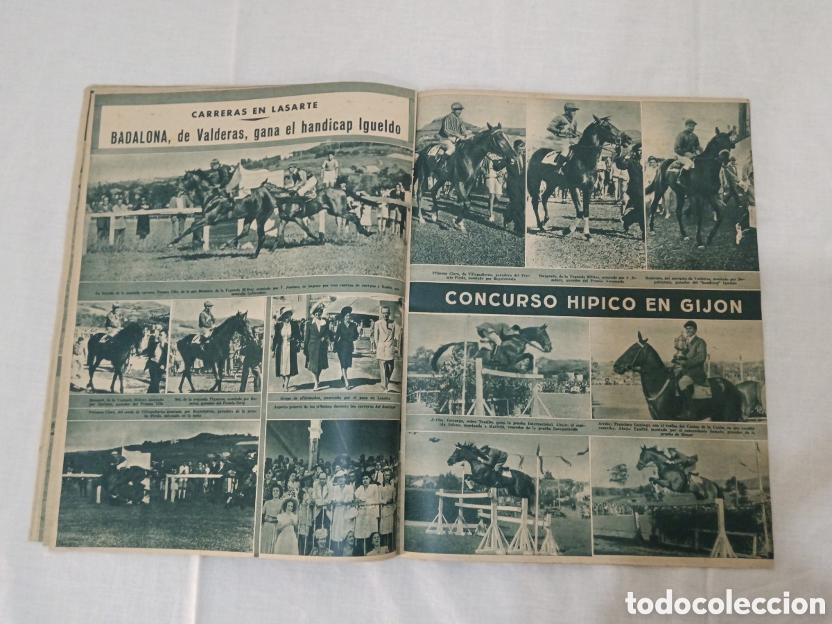 Coleccionismo deportivo: MARCA N&deg; 40 (31/08/1943) - Foto 8