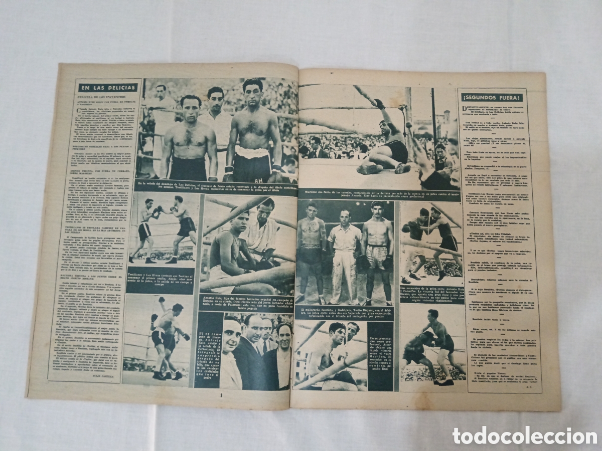 Coleccionismo deportivo: MARCA N&deg; 38 (17/08/1943) - Foto 5