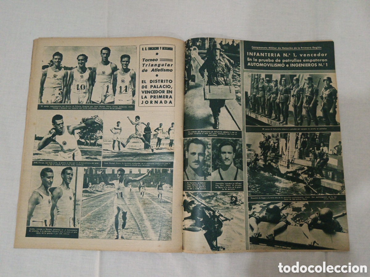 Coleccionismo deportivo: MARCA N&deg; 38 (17/08/1943) - Foto 10