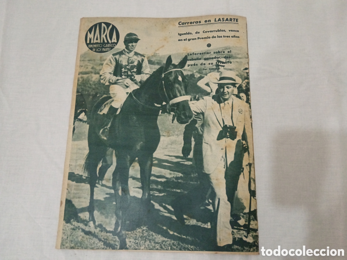 Coleccionismo deportivo: MARCA N&deg; 38 (17/08/1943) - Foto 13