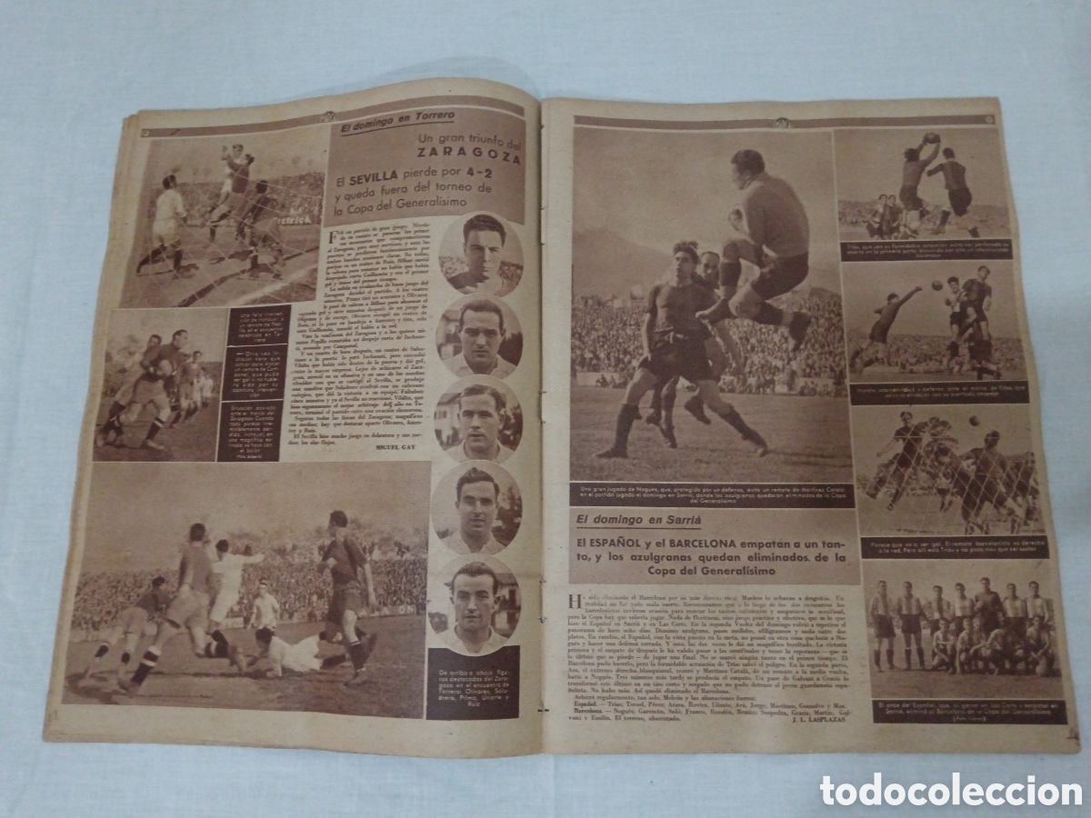 Coleccionismo deportivo: MARCA N&deg; 70 (11/06/1940) - Foto 4