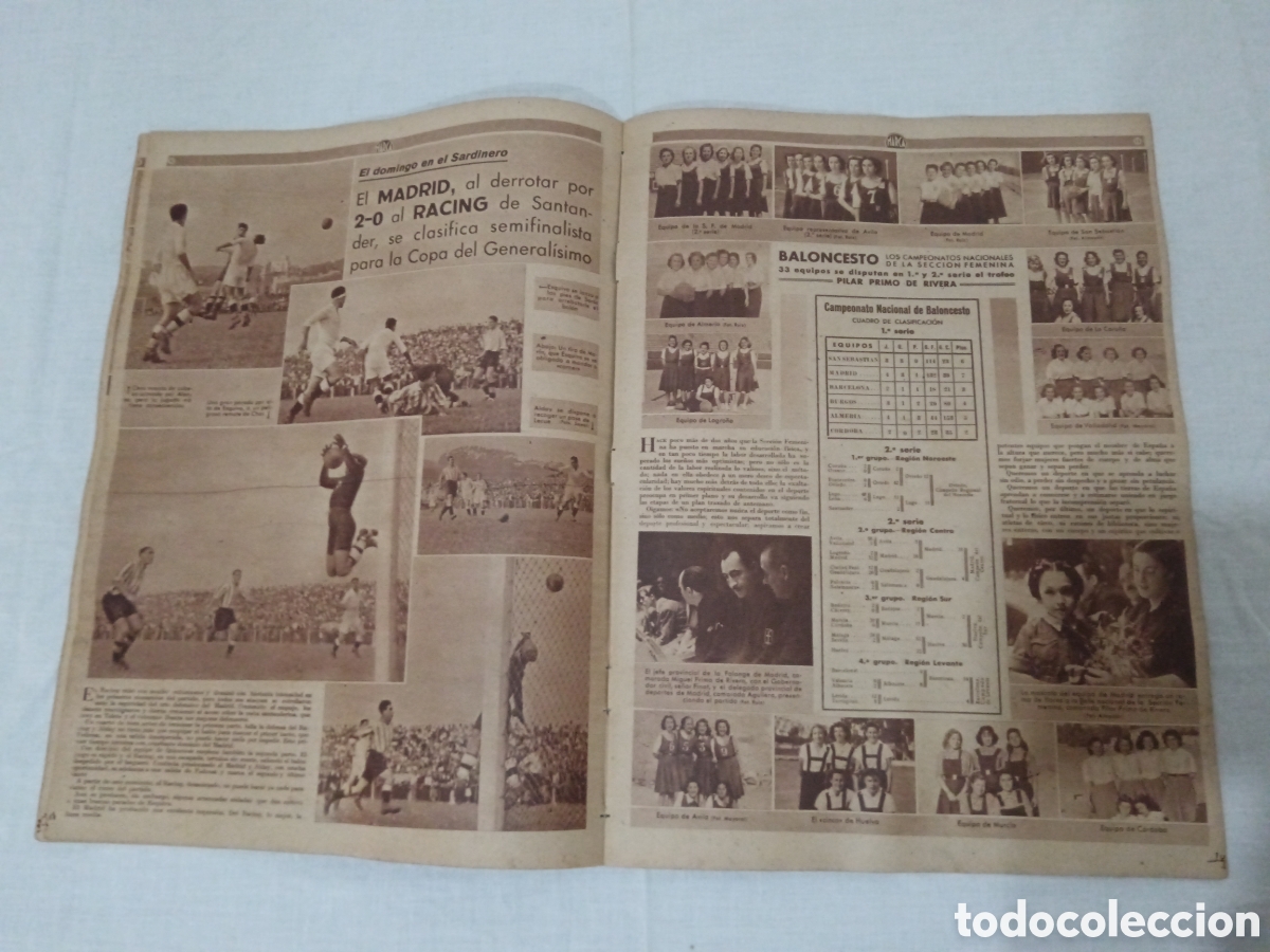 Coleccionismo deportivo: MARCA N&deg; 70 (11/06/1940) - Foto 6