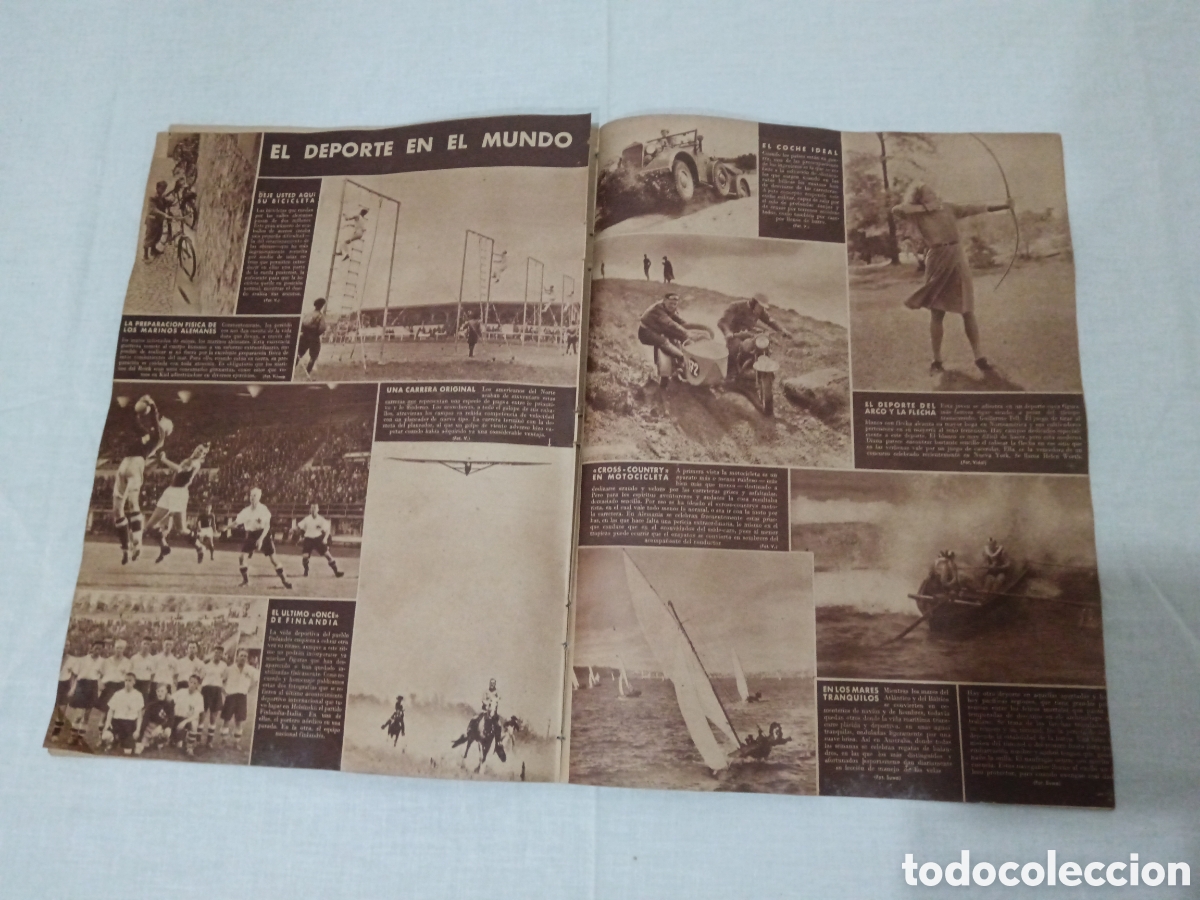 Coleccionismo deportivo: MARCA N&deg; 70 (11/06/1940) - Foto 8
