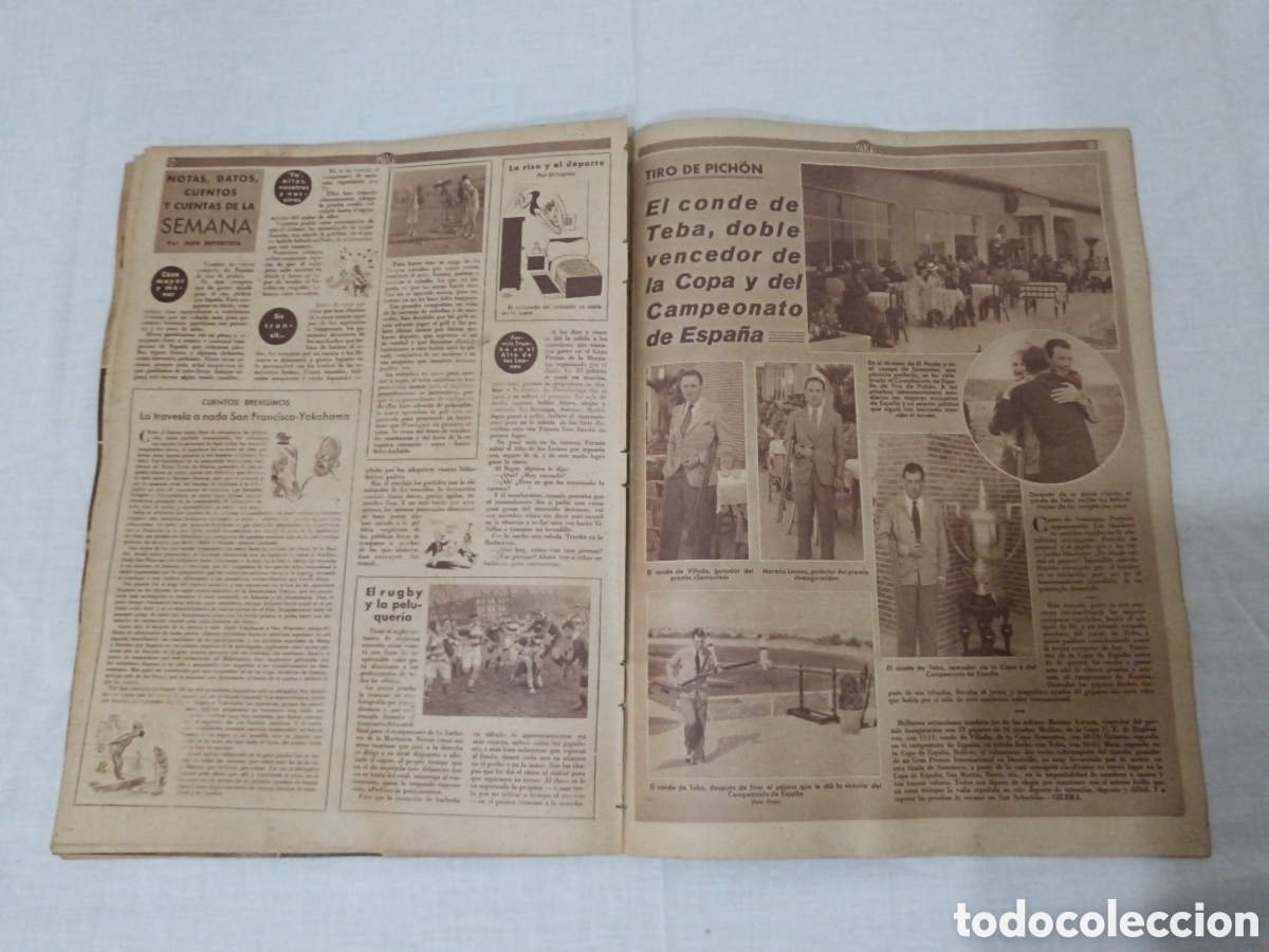 Coleccionismo deportivo: MARCA N&deg; 70 (11/06/1940) - Foto 10