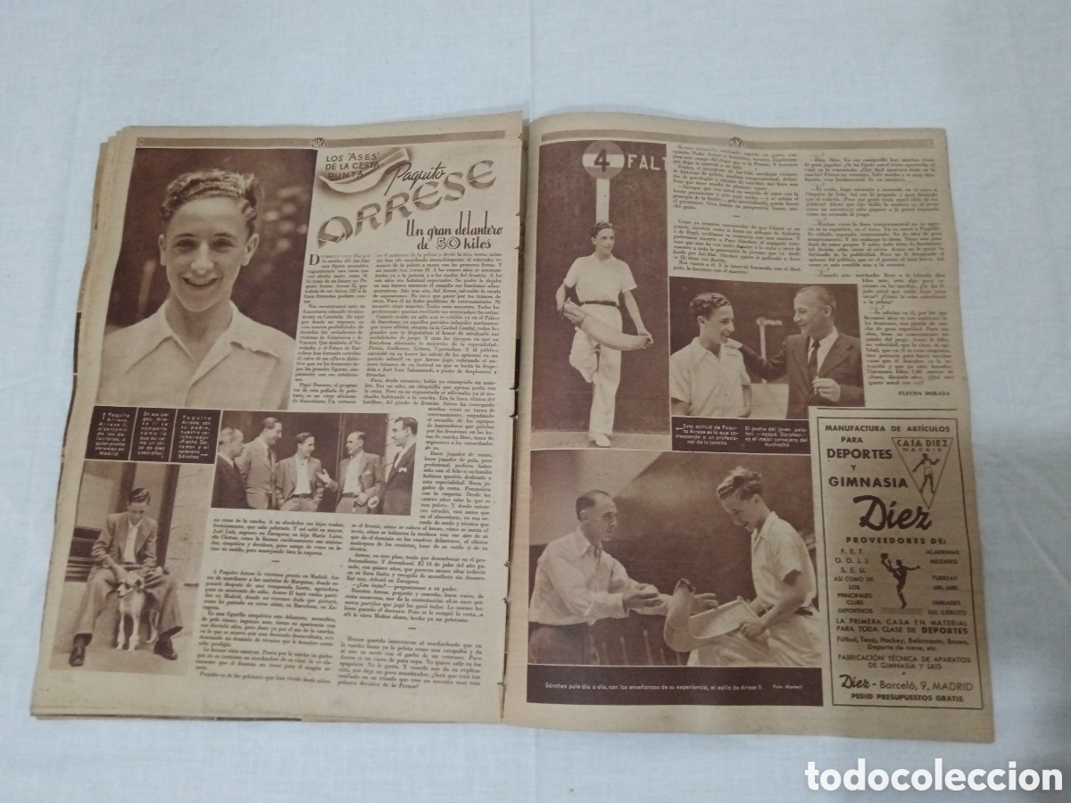 Coleccionismo deportivo: MARCA N&deg; 70 (11/06/1940) - Foto 11