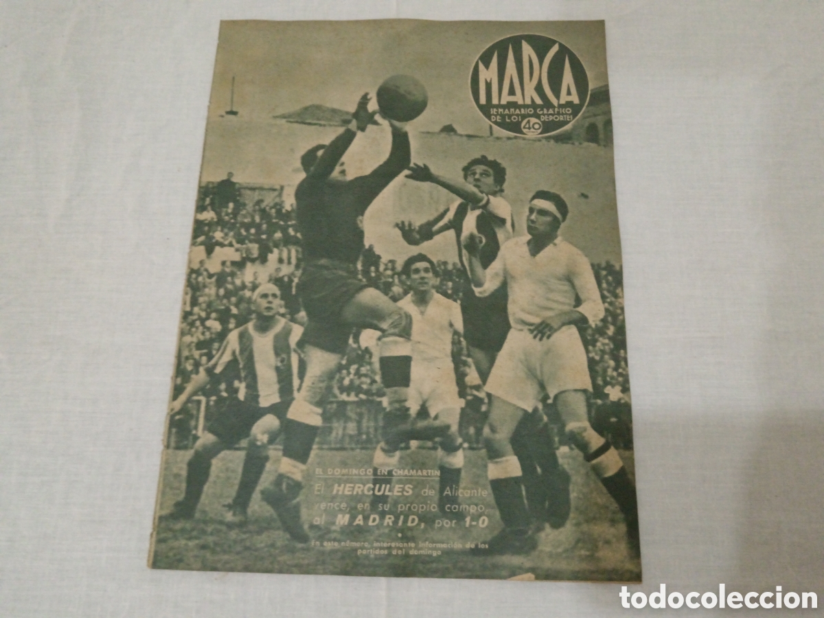 Sammelleidenschaft Sport: MARCA N&deg; 63 (23/04/1940)