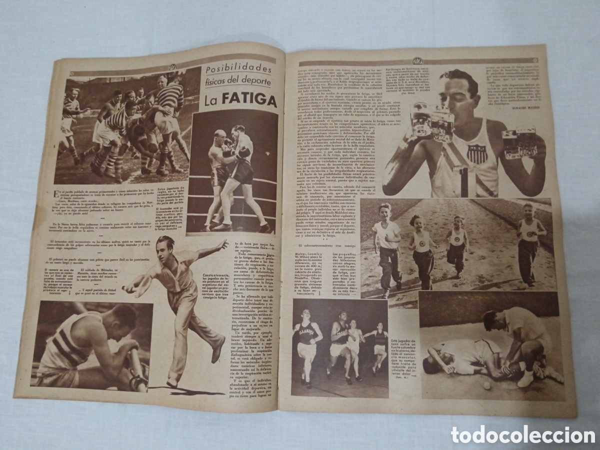 Coleccionismo deportivo: MARCA N&deg; 59 (26/03/1940) - Foto 6