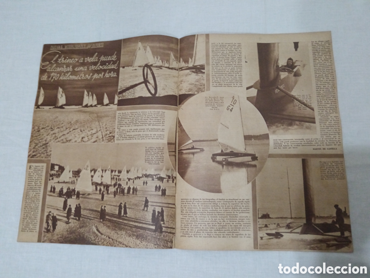 Coleccionismo deportivo: MARCA N&deg; 59 (26/03/1940) - Foto 8